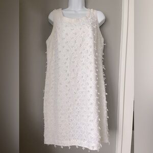 NEW vineyard vines size 14 linen dress